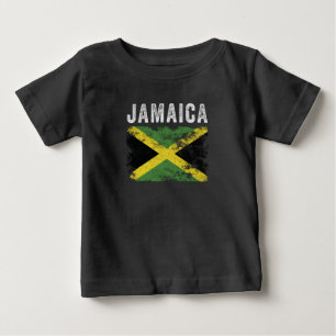 Camiseta Jamaica Flag Dissipado - Bandeira jamaicana