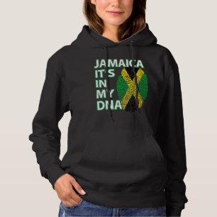 Camiseta Jamaica Flag É My Dna Jamaican Love Peace Finge
