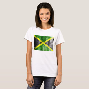 Camiseta Jamaica Flag Grungy Distress Conselho