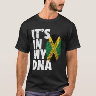 Camiseta Jamaica Flag Jamaican Pride Dna Island