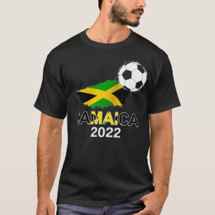 Camiseta Jamaica Flag Jersey Supporter Team Jamaican Soccer