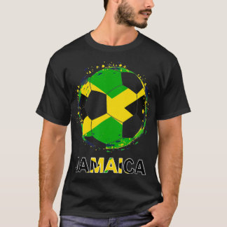 Camiseta Jamaica Flag Jersey Supporter Team Jamaican Soccer