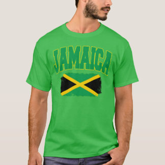 Camiseta Jamaica Flag National Country Caribbean Vacation f