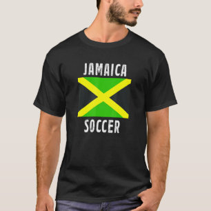 Camiseta Jamaica Flag Soccer Jamaicano