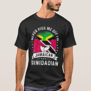 Camiseta Jamaica Flag Trinidad e Tobago cultuou um prêmio e