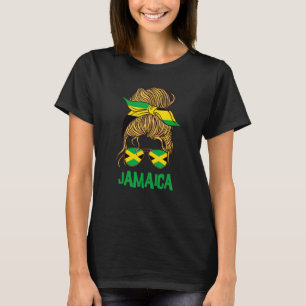 Camiseta Jamaica For Girl Jamaican Flag For Women Jamaica