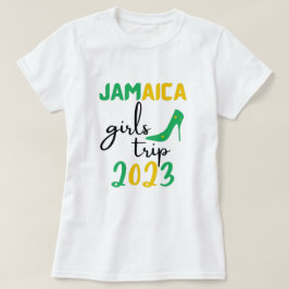 Camiseta Jamaica Girls Trip 2023, correspondência de grupo,