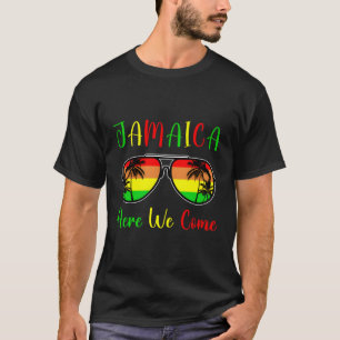 Camiseta Jamaica Here We come 2023 2024 Jamaican Viagem Vac