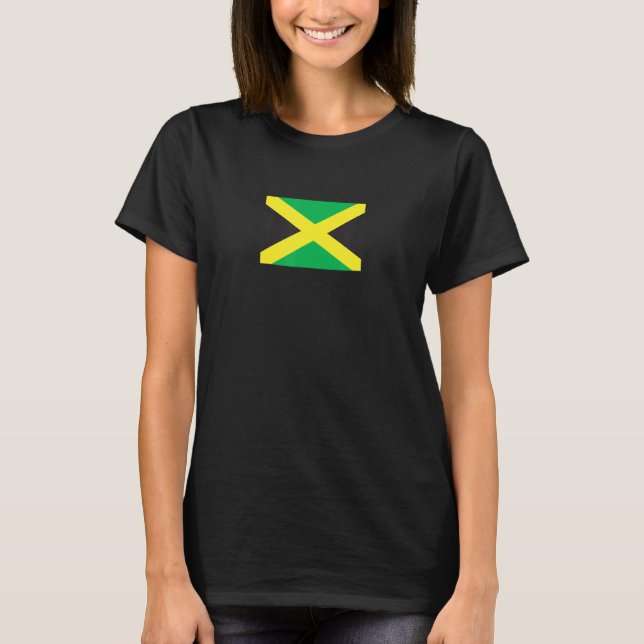 Camiseta Jamaica, Índias Ocidentais (Frente)
