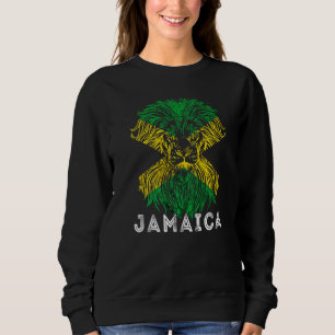Camiseta Jamaica Jamaican Flag Lion Head Carribean Prid Ro