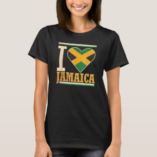 Camiseta Jamaica Jamaican Flag Love Fan 2
