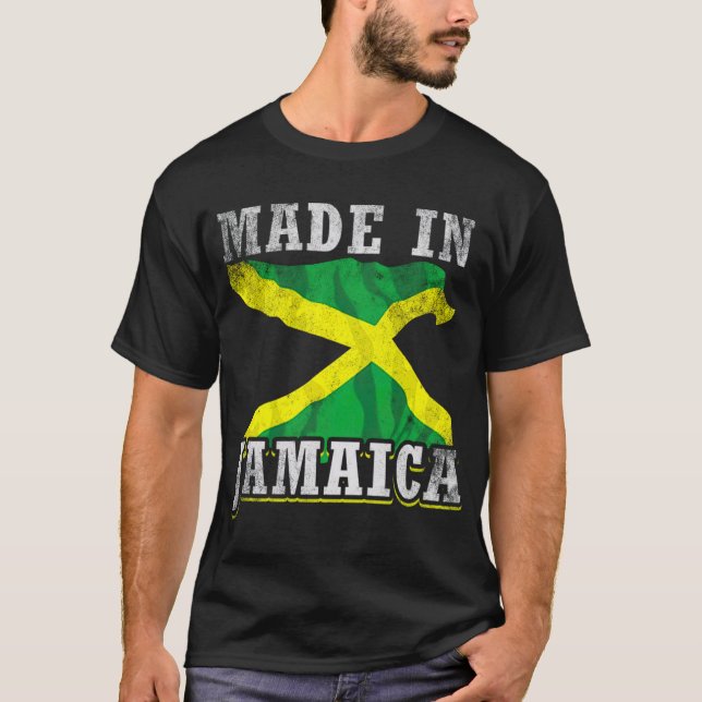 Camiseta Jamaica Made in Jamaica (Frente)