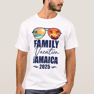 Camiseta Jamaica Matching Family Vacation 2025 Memor do Faz