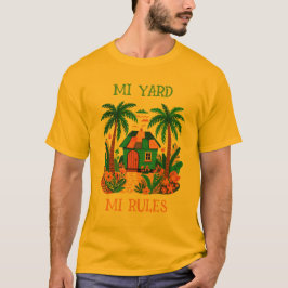 Camiseta Jamaica mi yard mi riles