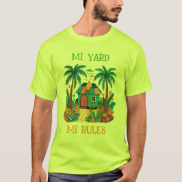 Camiseta Jamaica mi yard mi riles