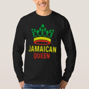 Camiseta Jamaica: Rainha jamaicana Orgulhosa Jamaica Mulher