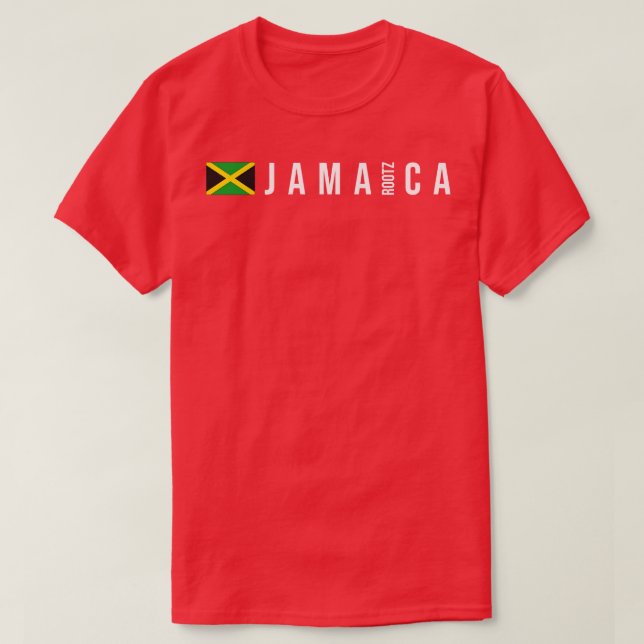 Camiseta Jamaica Rootz 1 (Frente do Design)