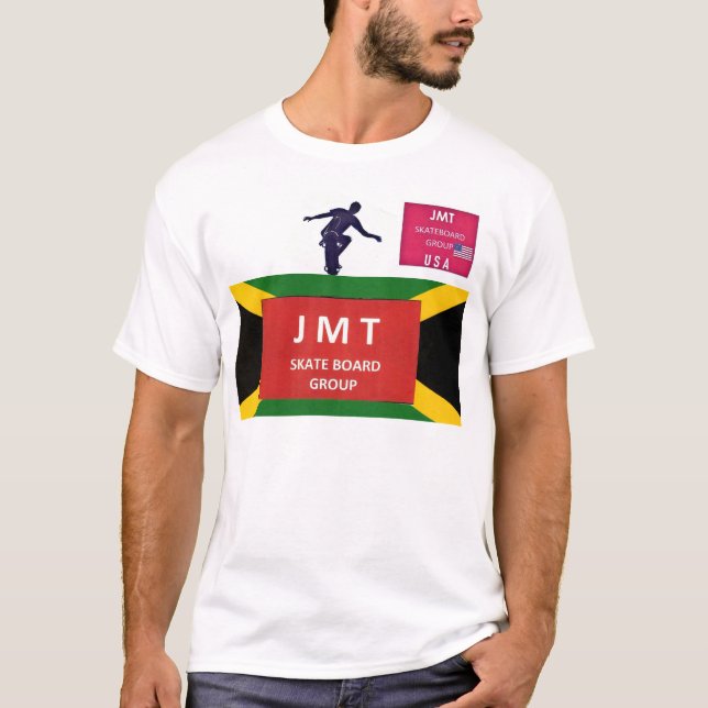 Camiseta JAMAICA SK8 JMT (Frente)