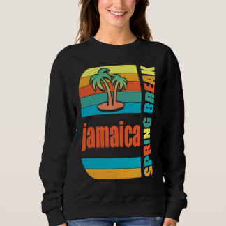 Camiseta Jamaica Spring Break High School Retro Beach Graph