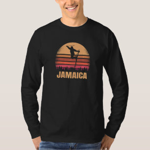 Camiseta Jamaica Vermont Skier Vintage Vt Skiing 80s Retro