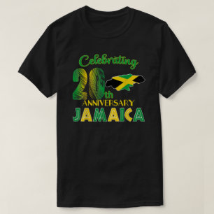 Camiseta Jamaica Wedding Honeymoon 10th 5th 25 Anniversa