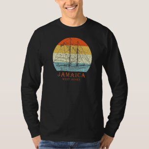 Camiseta Jamaica West Indies Vintage Blueprint Vac