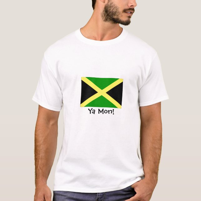 Camiseta Jamaica, Ya segunda-feira! (Frente)