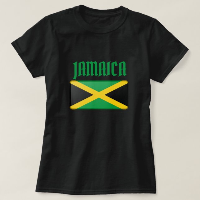 CAMISETA JAMAICAN FLAG (Frente do Design)