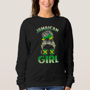 Camiseta Jamaican Girl Orud Jamaica Mulheres Vintage Jamaic