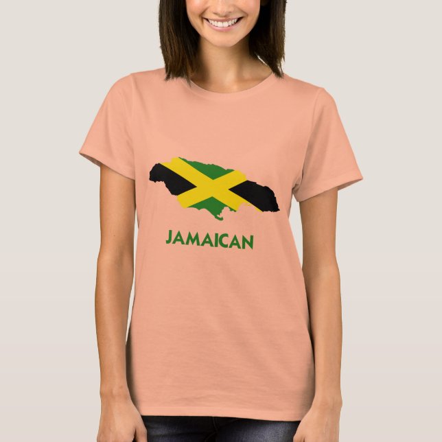 CAMISETA JAMAICAN MAP (Frente)