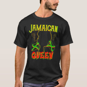 Camiseta Jamaican Queen Dia de as mães Women Jamaica Indepe
