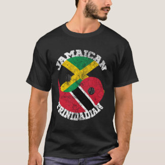 Camiseta Jamaican Trinidadiano Flag Trinidad E Jamaica Fla