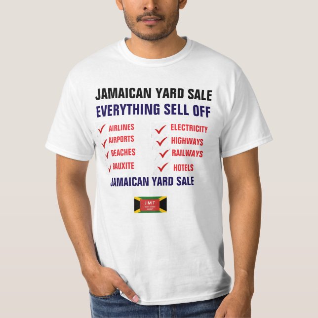 Camiseta JAMAICAN YARD SALE (Frente)