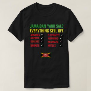 Camiseta JAMAICANA DE VENDA NO PÁTIO W S