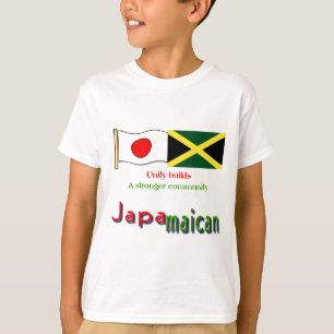 Camiseta jamaicano-japonês
