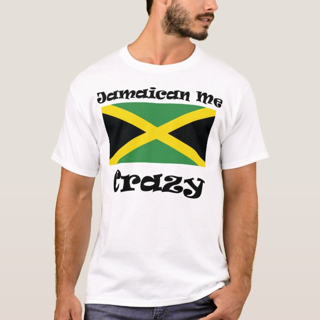 Camiseta Jamaicano mim louco (Frente)