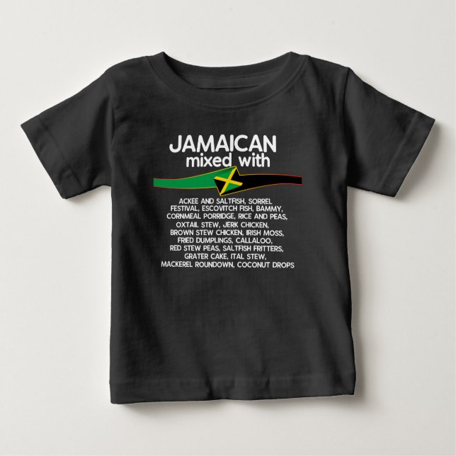 Camiseta Jamaicano Misturado com Jamaica Proud Group Matchi (Frente)