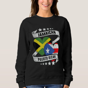Camiseta Jamaicano porto-riquenho Metade porto-riquenho met