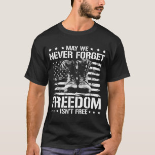 Camiseta Jamais devemos esquecer que a liberdade não é o di