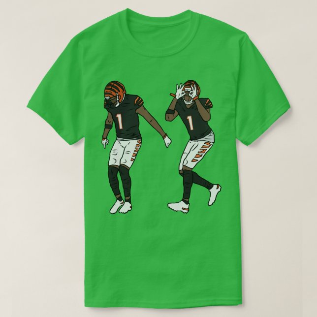 Camiseta JaMarr Chase Griddy (Frente do Design)