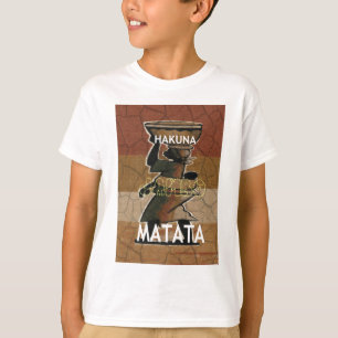 Camiseta Jambo Habari Hakuna Matata.