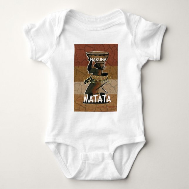 Camiseta Jambo Habari Hakuna Matata. (Frente)