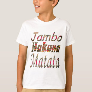 Camiseta Jambo! Hakuna Matata