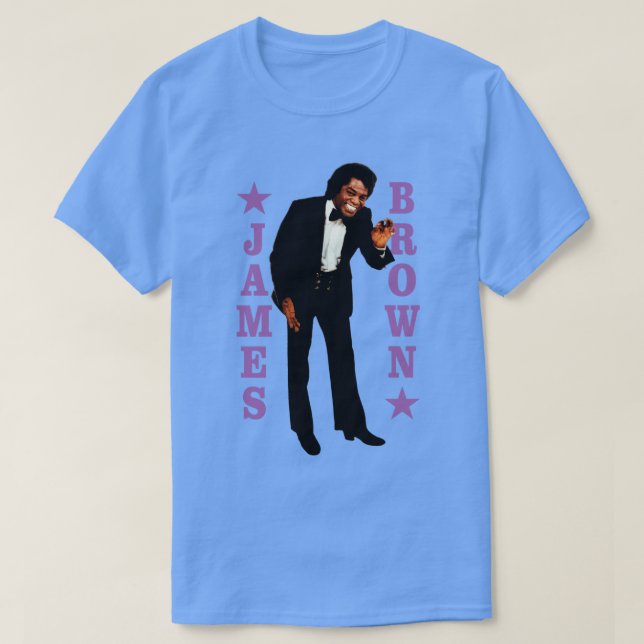 Camiseta James Brown 1 (Frente do Design)