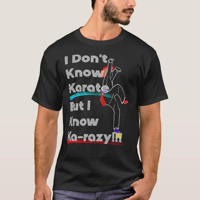 Camiseta James Brown - I Don&X27;T Know Karate But I Know K (Frente)
