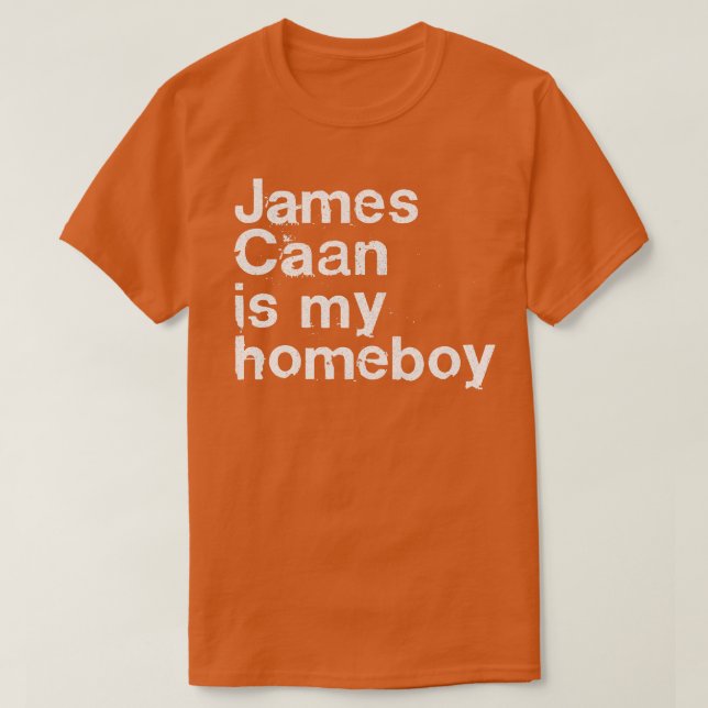 Camiseta James Caan É Meu Ficar em casa (Frente do Design)