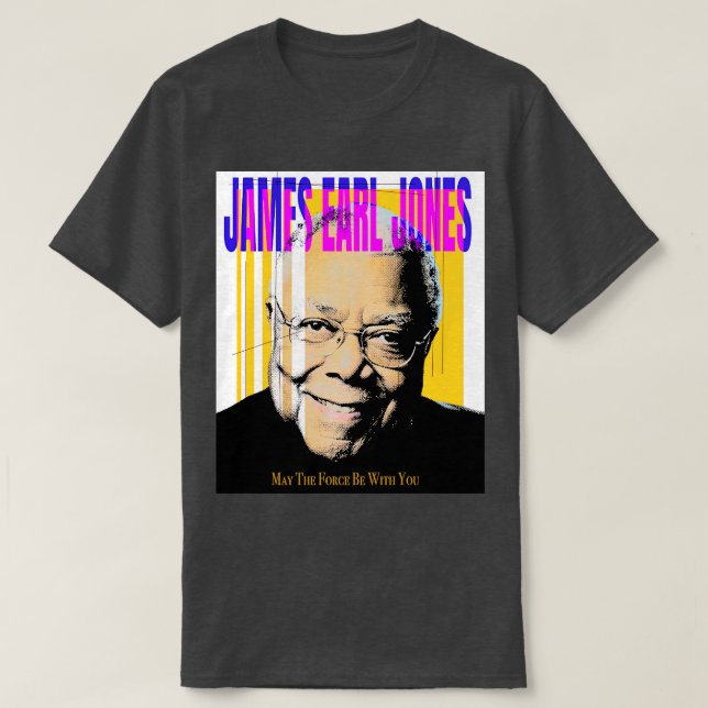 Camiseta james earl jones (Frente do Design)
