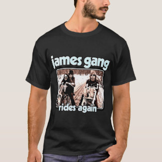 Camiseta James Gang cavalga novamente