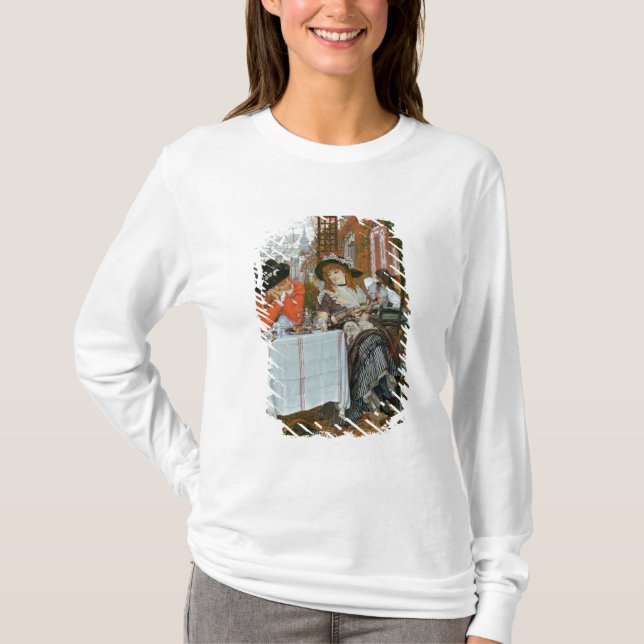 Camiseta James Jacques Joseph Tissot | um almoço (Frente)