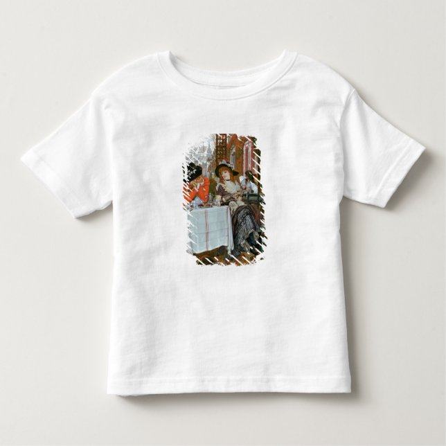 Camiseta James Jacques Joseph Tissot | um almoço (Frente)